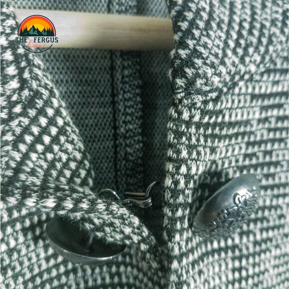 Lane Bryant Captain Jacket Gray Cotton Blend Button Front Women's Plus Size 16 - Picture 11 of 15